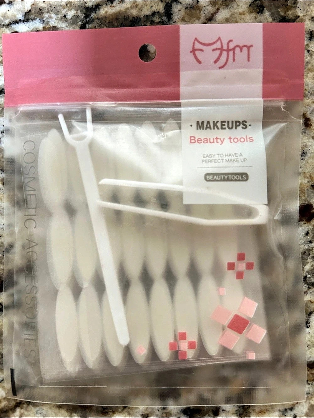 Mofo MeiRen Eyelid Sticker Eyelid Stickers White & Pink NWT